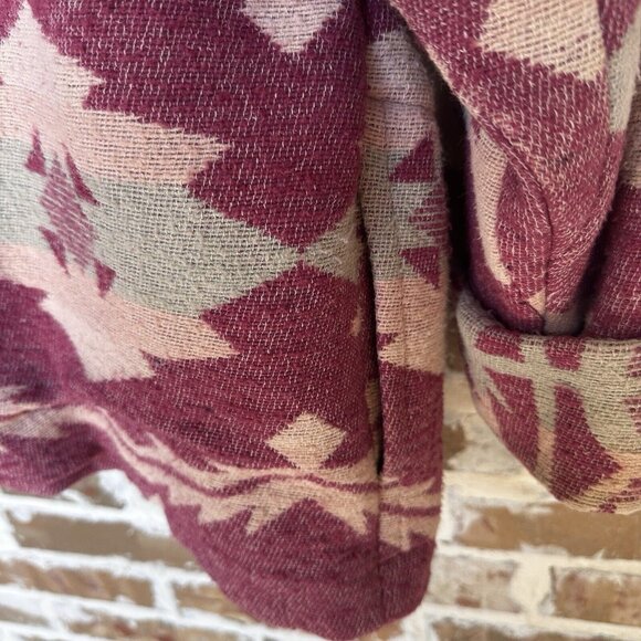 VTG Love Apples by Stephanie Santa Fe Jacket Size M Handmade Tribal Southwestern - Picture 6 of 11